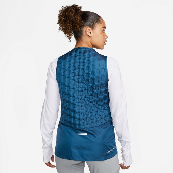Nike Therma-FIT ADV Chaleco - Valerian Blue/Reflective Silver