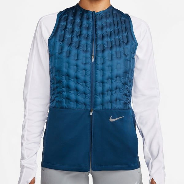 Nike Therma-FIT ADV Chaleco - Valerian Blue/Reflective Silver