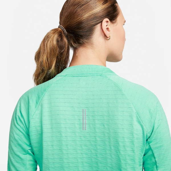 Nike Therma-FIT Element Logo Maglia - Light Menta/Reflective Silver