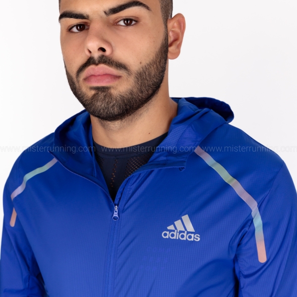 adidas Marathon Logo Jacket - Royal Blue