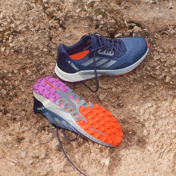 adidas Terrex Agravic Flow 2 - Wonder Steel/Magic Grey/Impact Orange