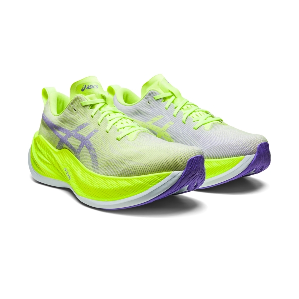 Asics Superblast Running Shoes - Hazard Green/Amethyst