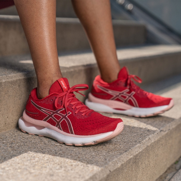Asics Gel Nimbus 24 - Cranberry/Frosted Rose