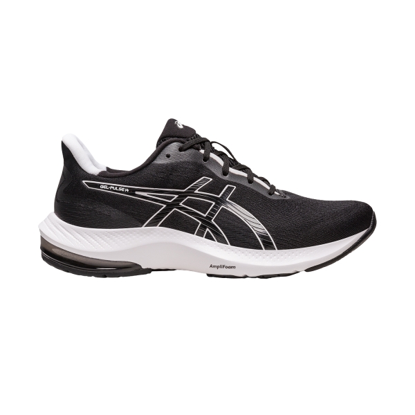 Women's Neutral Running Shoes Asics Gel Pulse 14  Black/White 1012B318003