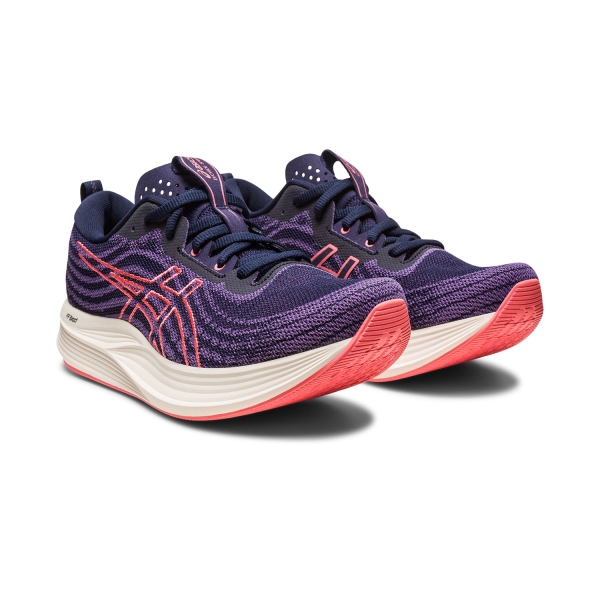 Asics Evoride Speed - Midnight/Papaya
