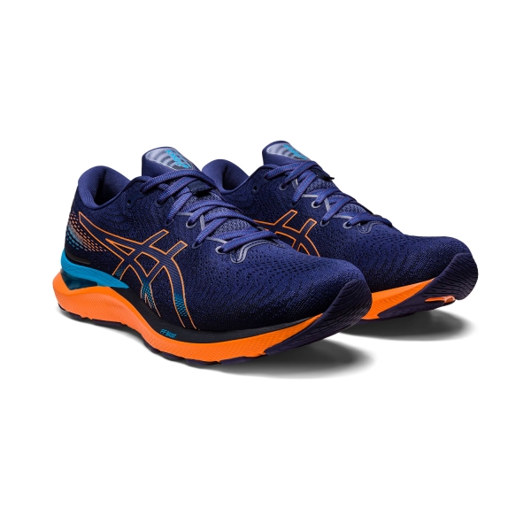 Asics Gel Cumulus 24 - Indigo Blue/Sun Peach