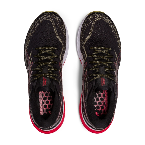 Asics Gel Kayano 29 - Black/Electric Red