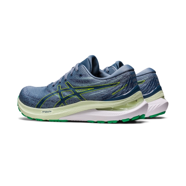 Asics Gel Kayano 29 - Steel Blue/Lime Zest