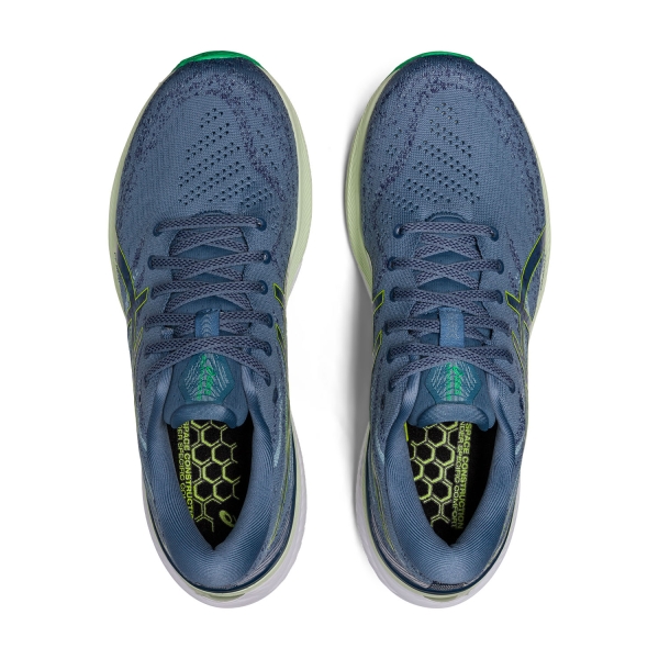 Asics Gel Kayano 29 - Steel Blue/Lime Zest