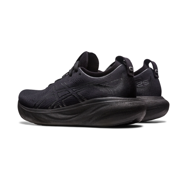 Asics Gel Nimbus 25 Women's Running Shoes - Black/Graphite Grey