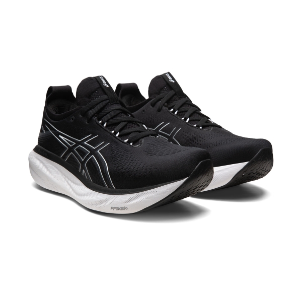 Asics Gel Nimbus 25 - Black/Pure Silver