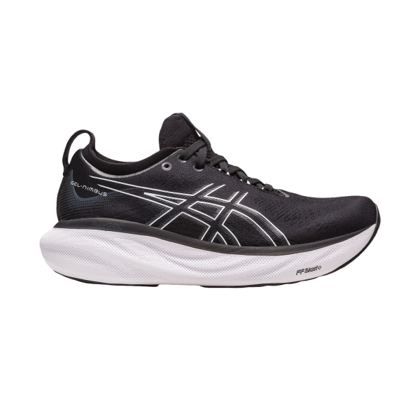 Women's Neutral Running Shoes Asics Gel Nimbus 25  Black/Pure Silver 1012B356001
