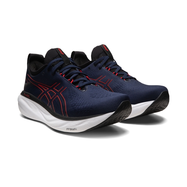 Asics Gel Nimbus 25 - Midnight/Electric Red