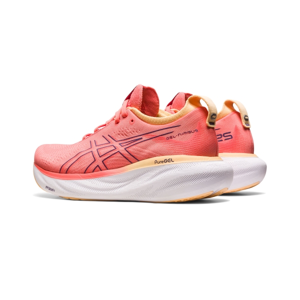 Asics Gel Nimbus 25 - Papaya/Dusty Purple