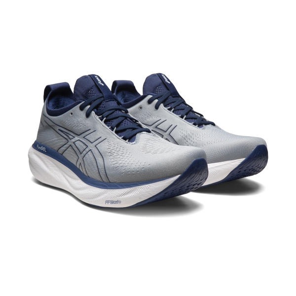 Asics Gel Nimbus 25 - Sheet Rock/Indigo Blue