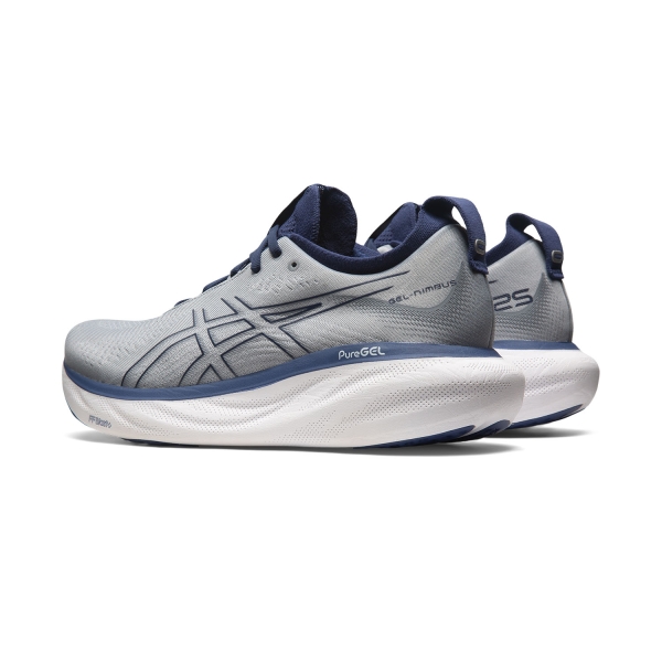Asics Gel Nimbus 25 - Sheet Rock/Indigo Blue