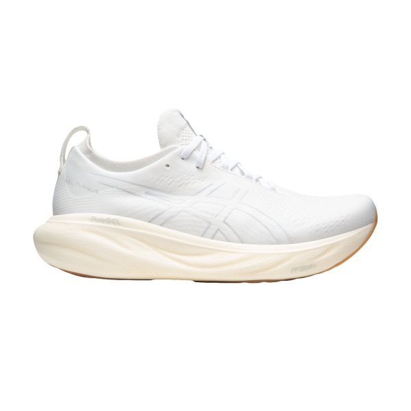 Scarpe Running Neutre Uomo Asics Gel Nimbus 25  White 1011B547102