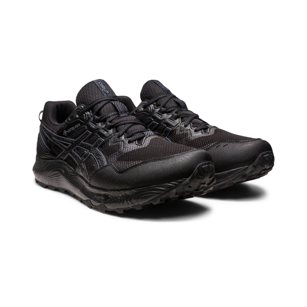 Asics Gel Sonoma 7 GTX Gore-tex Shoes Man's Black Trail Running Kayano