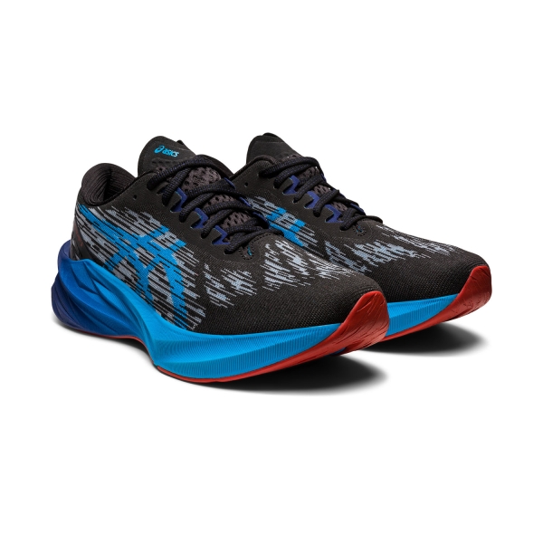 Asics Novablast 3 - Black/Island Blue