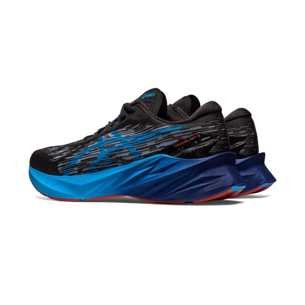 Asics Novablast 3 - Black/Island Blue