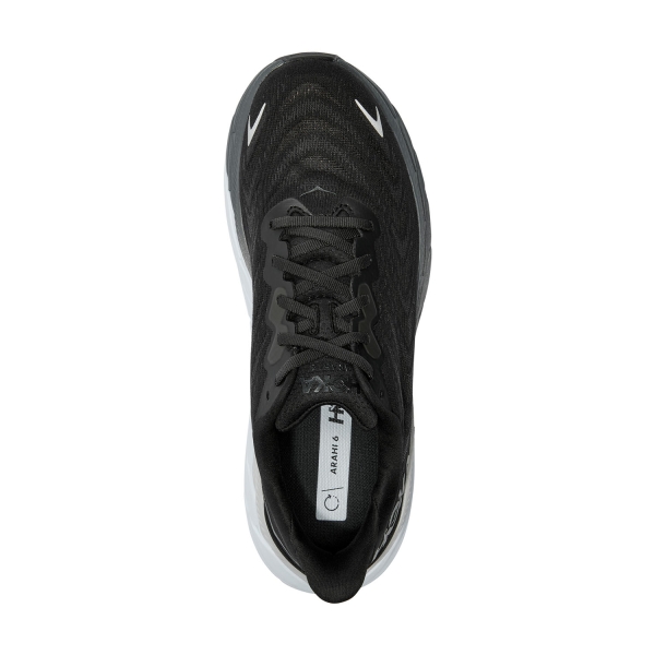 Hoka Arahi 6 Wide - Black/White