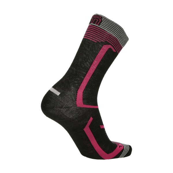 Mico Warm Control Protech Light Weight Socks - Nero/Fucsia