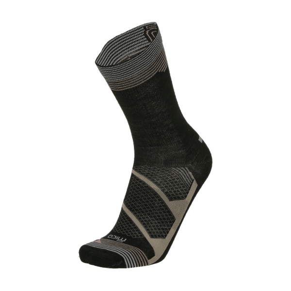 Running Socks Mico Warm Control Protech Light Weight Socks  Nero/Grigio CA 1299 170