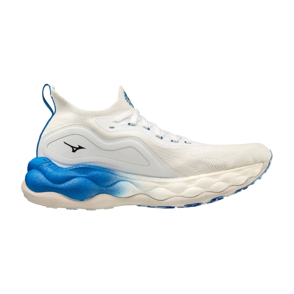 Men's Neutral Running Shoes Mizuno Wave Neo Ultra  Undyed White/Black/Peace Blue J1GC223401