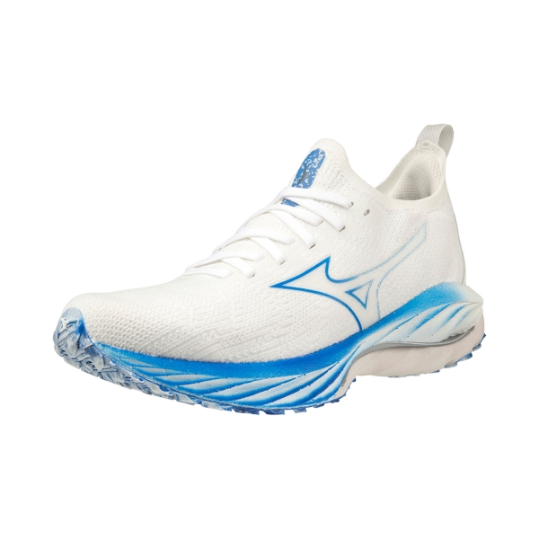 Mizuno Wave Neo Wind - Undyed White/Peace Blue