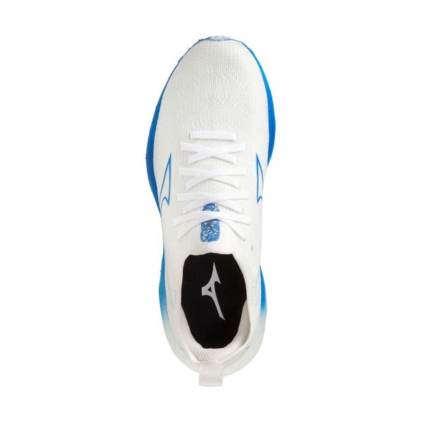 Mizuno Wave Neo Wind - Undyed White/Peace Blue