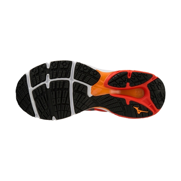 Mizuno Wave Prodigy 4 - Cherry Tomato/Black/Tang Orange