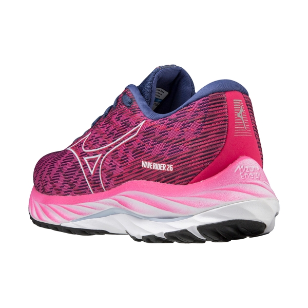 Mizuno Wave Rider 26 - Festival Fuchsia/Halogen Blue/Innuendo