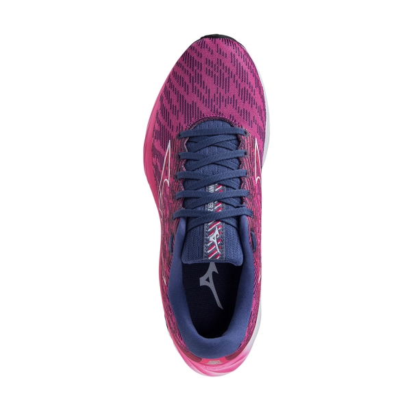 Mizuno Wave Rider 26 - Festival Fuchsia/Halogen Blue/Innuendo