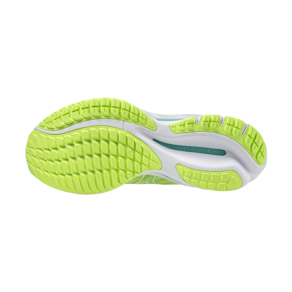 Mizuno Wave Rider 26 - Neo Lime/White/Ocean Wave