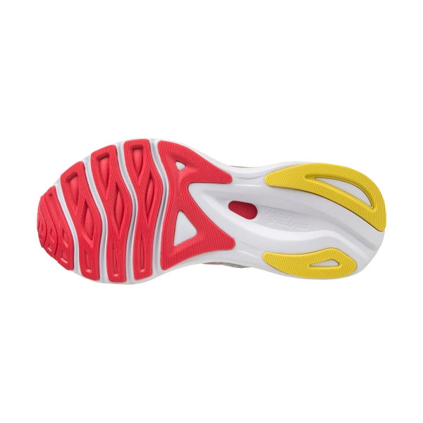 Mizuno Wave Sky 6 - White/Hibiscus Buttercup