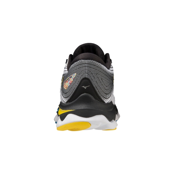 Mizuno Wave Sky 6 - White/Cyber Yellow/Indigo Bunting