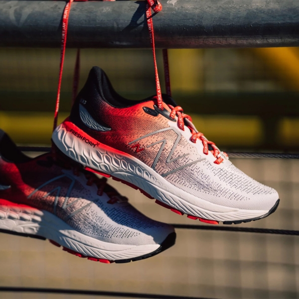 New Balance Fresh Foam X 880v12 Deejay Ten - White/Red