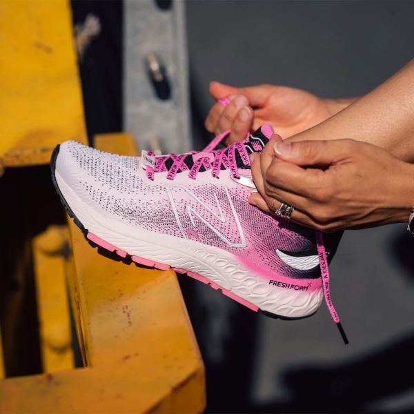 New Balance Fresh Foam X 880v12 Deejay Ten - White/Pink B