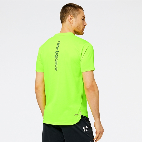 New Balance N-Vent Camiseta - Pixel Green