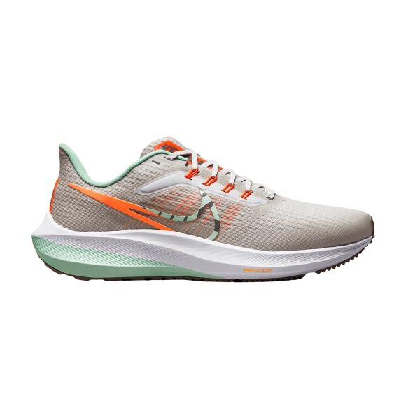 Women's Neutral Running Shoes Nike Air Zoom Pegasus 39 Premium  Photon Dust/Mint Foam/Total Orange DQ4339001