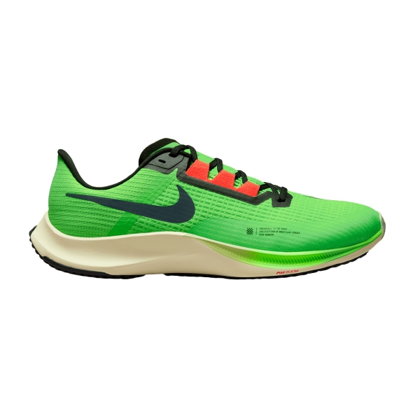 Men's Performance Running Shoes Nike Air Zoom Rival Fly 3  Scream Green/Bright Crimson/Black DZ4775304