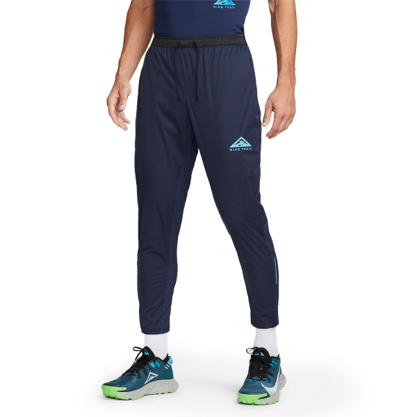 Pantaloni e Tights Running Uomo Nike DriFIT Phenom Elite Pantaloni  Obsidian/Dark Marina Blue/Laser Blue DM4654451
