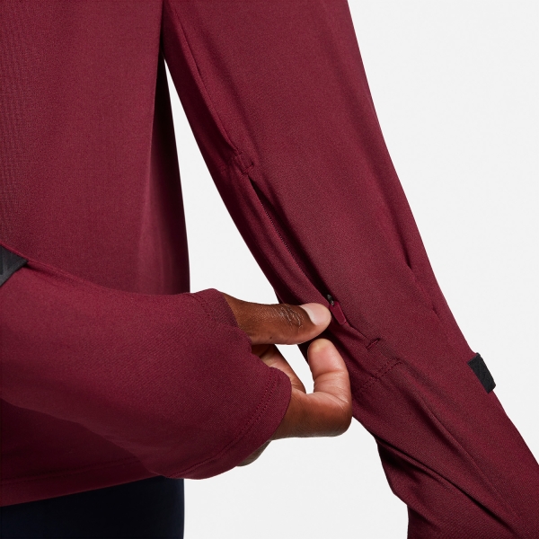 Nike Dri-FIT Trail Hoodie - Dark Beetroot/Dark Beetroot/Hyper Pink