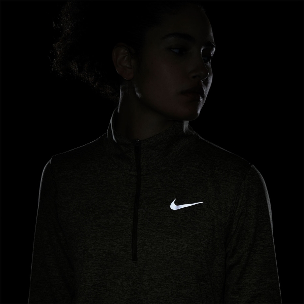 Nike Element Maglia - Medium Olive/Olive Aura/Reflective Silver