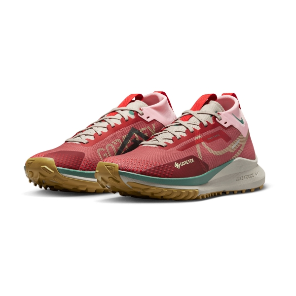 Nike React Pegasus Trail 4 GTX - Canyon Rust/Barely Volt/Med Soft Pink