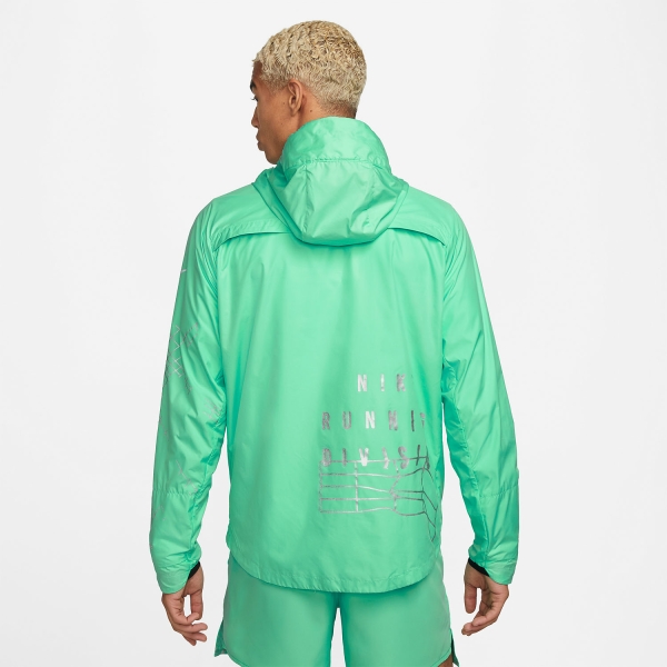 Nike Run Division Jacket - Green Glow/Reflective Silver