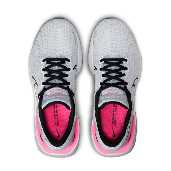 Nike ZoomX Invincible Run Flyknit 2 - White/Black/It Smoke Grey/Hyper Pink