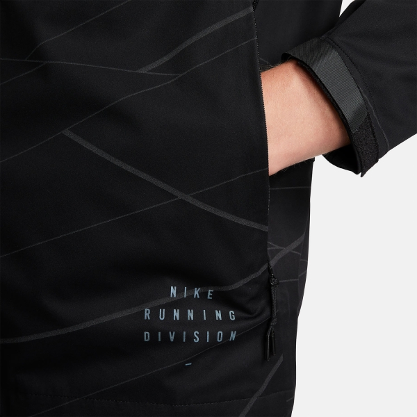 Nike Storm-FIT Run Division Chaqueta - Black/Black Reflective