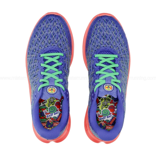 Under Armour Flow Velociti Wind 2 Run Squad - Brilliant Violet/Blitz Red/Extreme Green