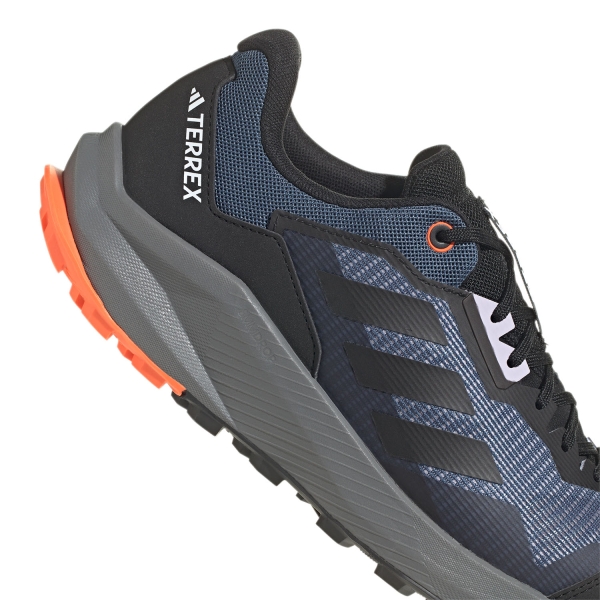 adidas Terrex Trailrider - Wonder Steel/Coral Black/Impact Orange
